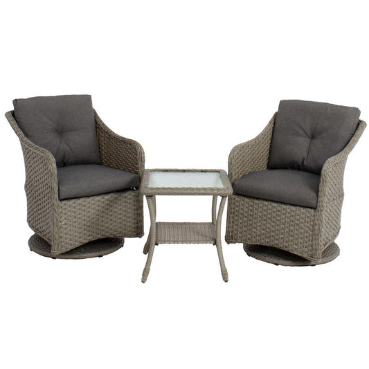 Florida II Conversation Kit, Pale Grey/Grey