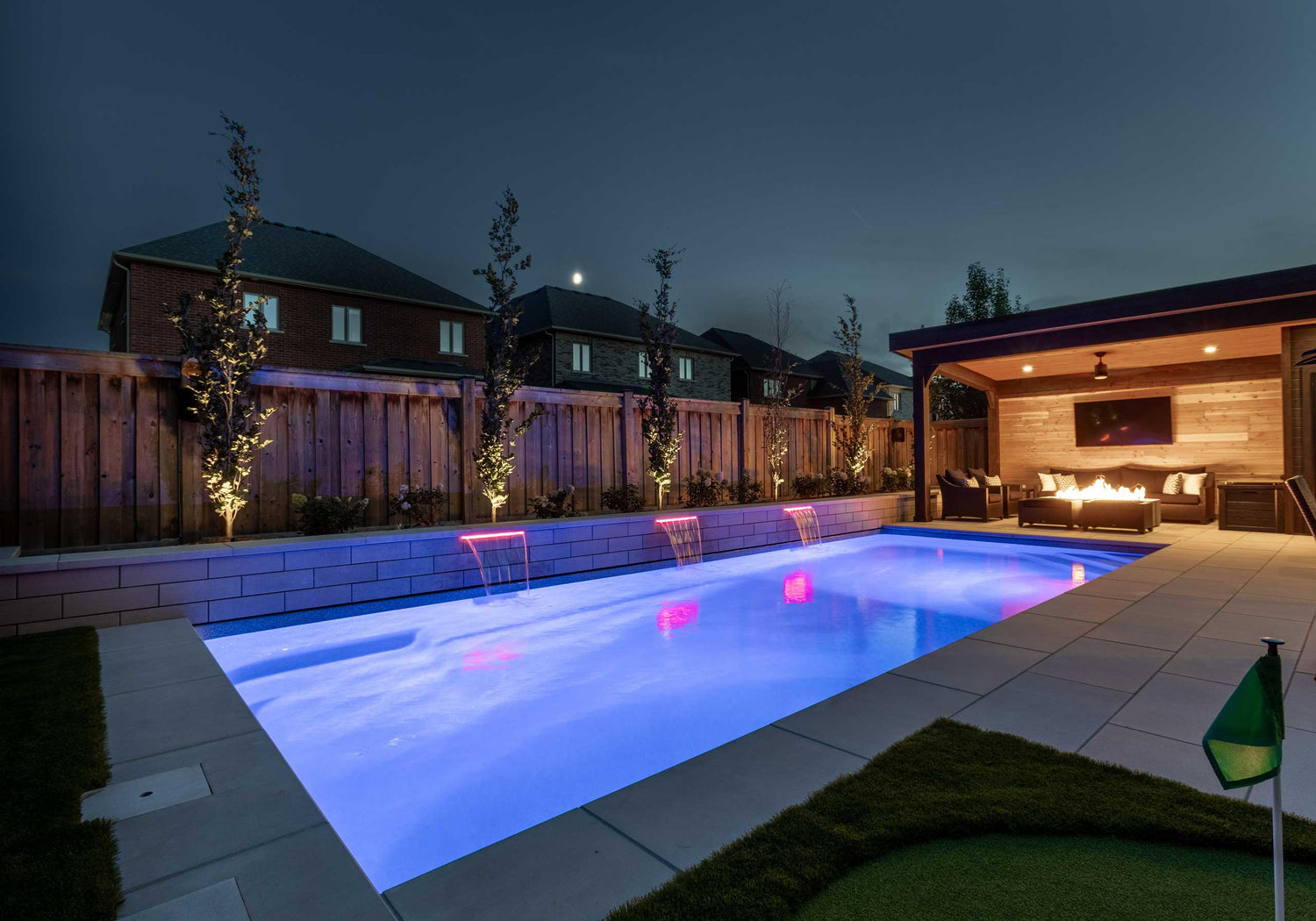 Liberty Fiberglass Pool