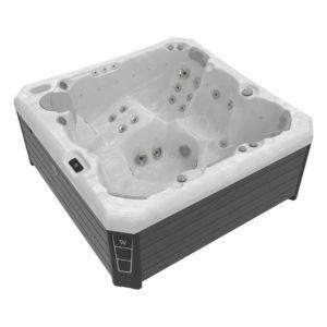 Most Energy-Efficient Hot Tub • 6-Person Capacity • Full-Sized Lounger