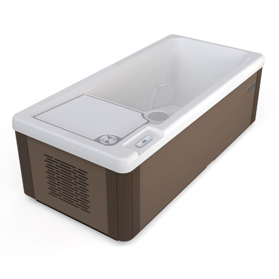 Premium Cold Plunge (Arctic White/Mocha)