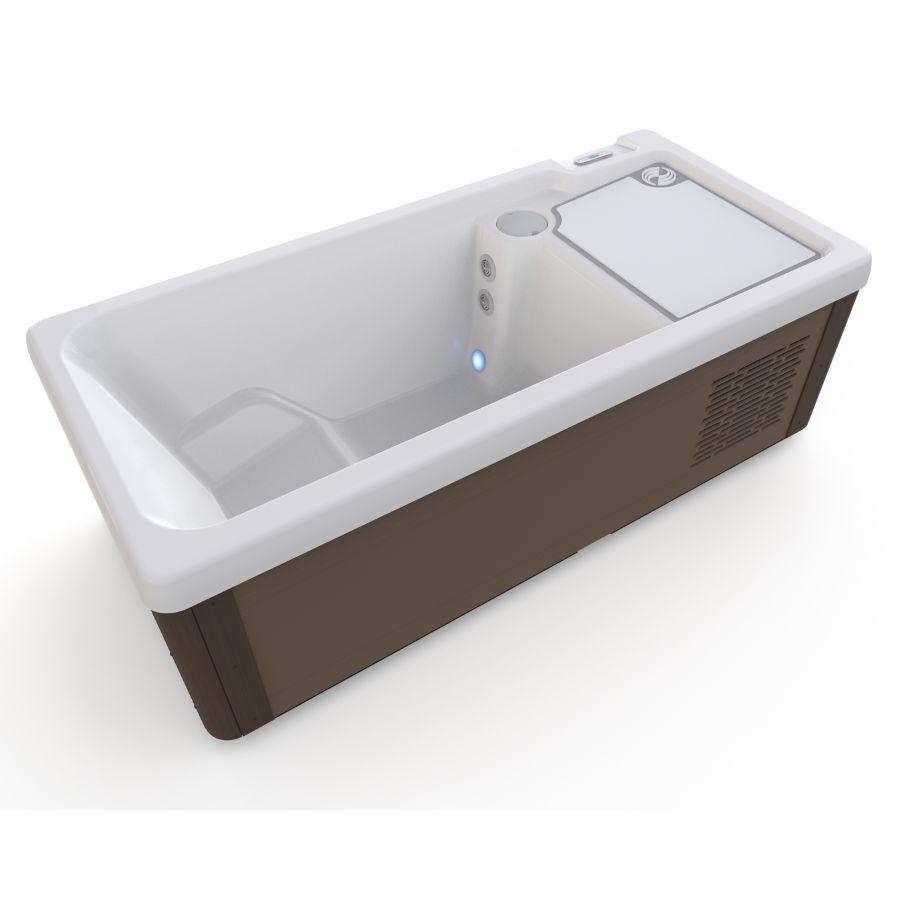 Premium Cold Plunge (Arctic White/Mocha)