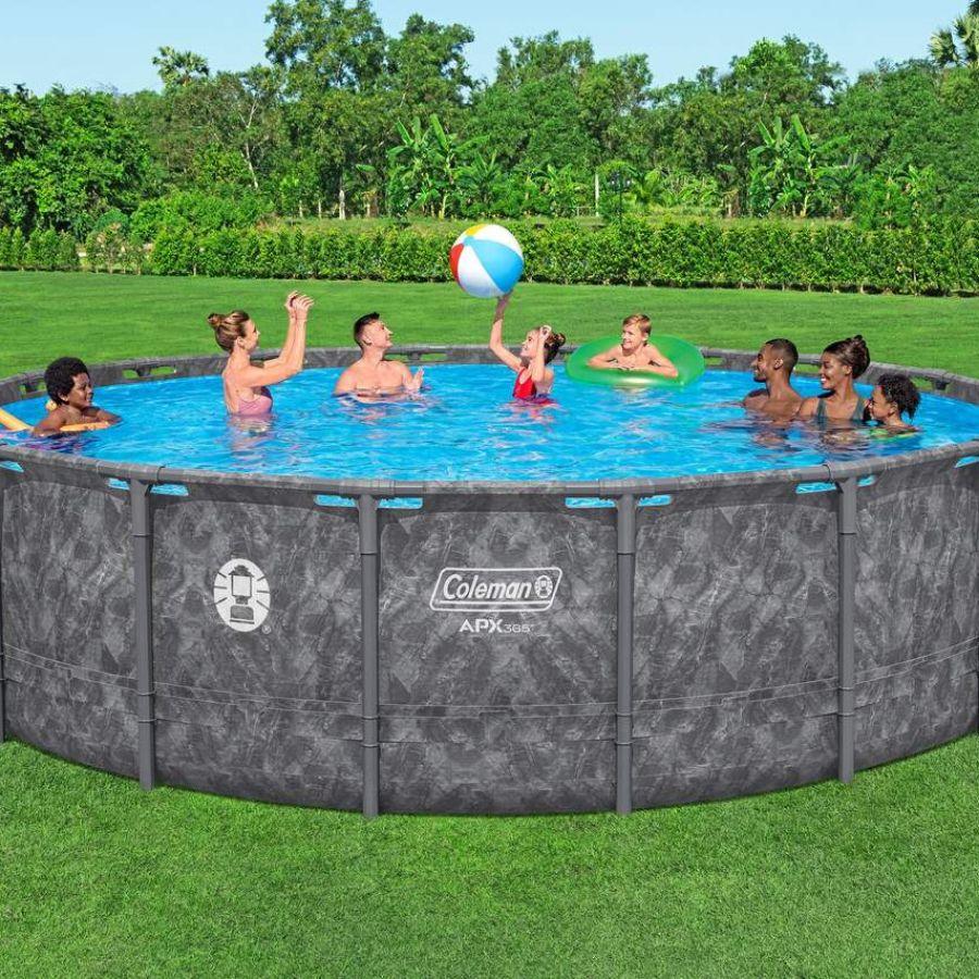 Bestway APX 365 18ft Round 52" Above Ground Pool