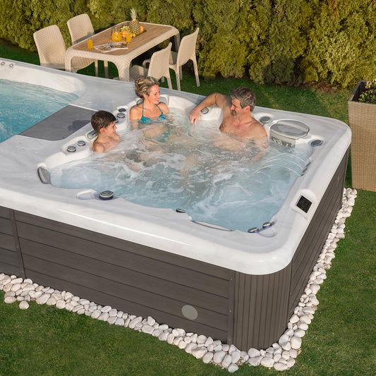 Wellis Rio Grande W-Flow Hybrid Aquatic System SEMI-IG SILVER MARBLE/GREY