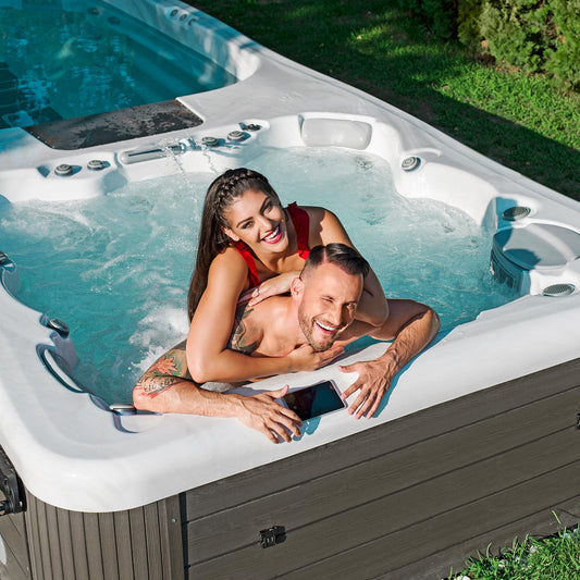 Wellis Rio Grande W-Flow Hybrid Aquatic System SEMI-IG SILVER MARBLE/GREY