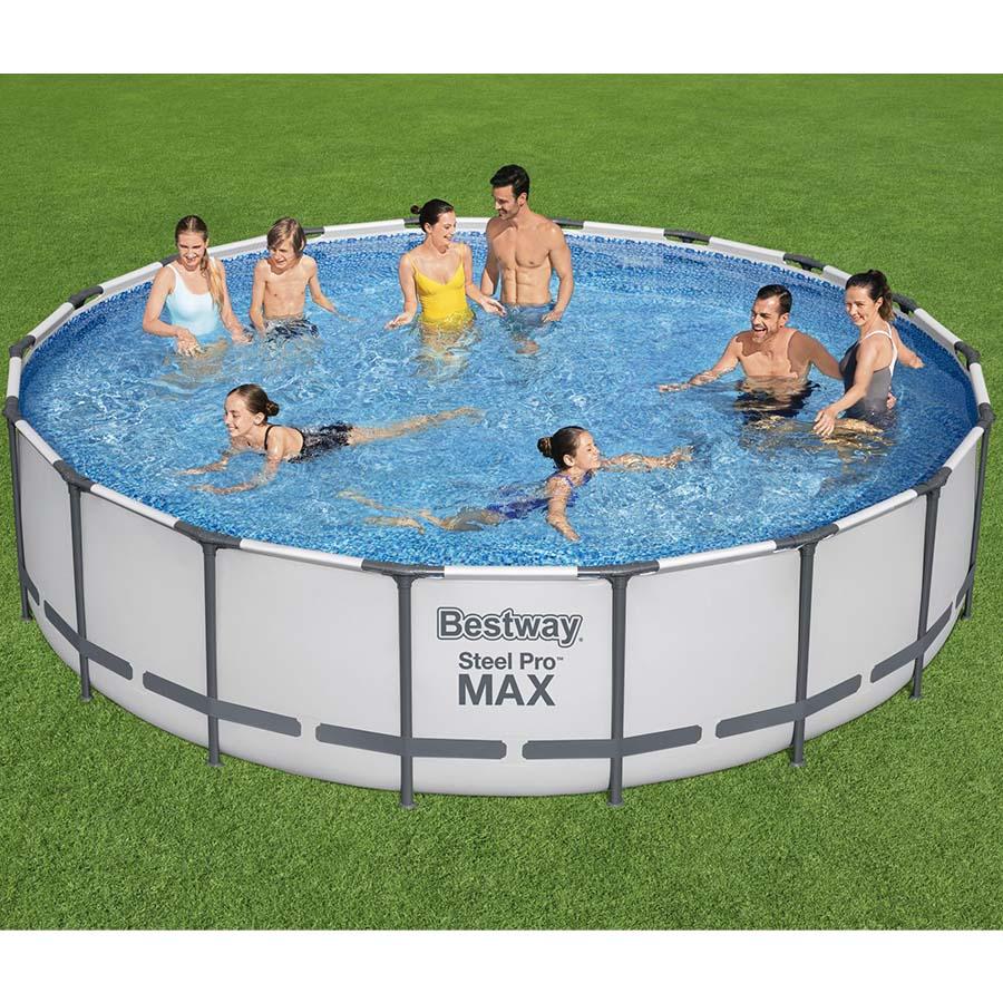 Bestway APX 365 18ft Round 52" Above Ground Pool