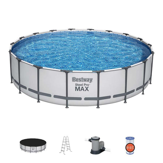 Bestway APX 365 18ft Round 52" Above Ground Pool