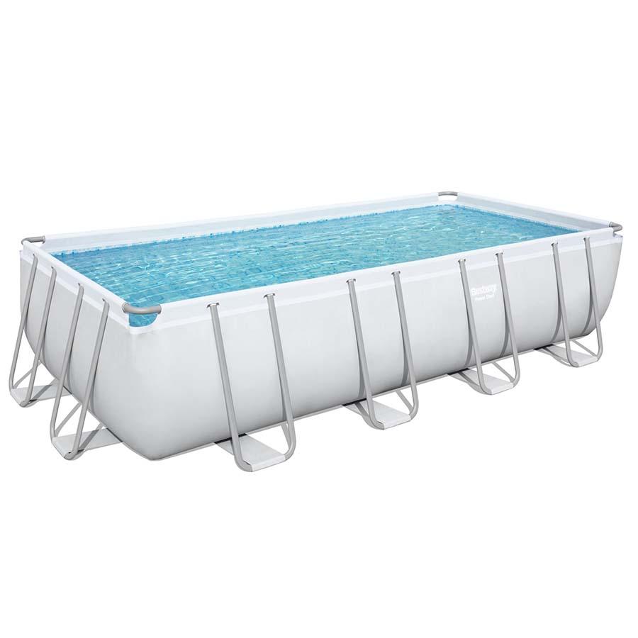 Bestway 18' x 9' x 48" Power Steel Above Ground Pool