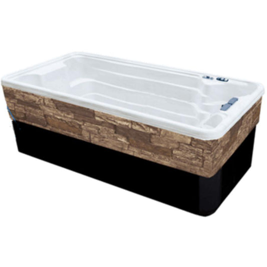Silver Marble Shell • Charcoal Cabinet • Powerful Swim Jet System