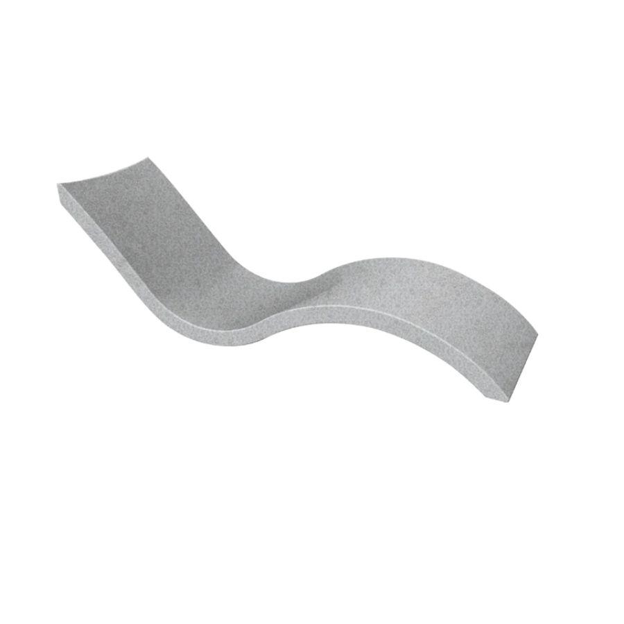 Ledge Lounger Signature Chaise Lounger (Shallow Water: 0-9”) Grey